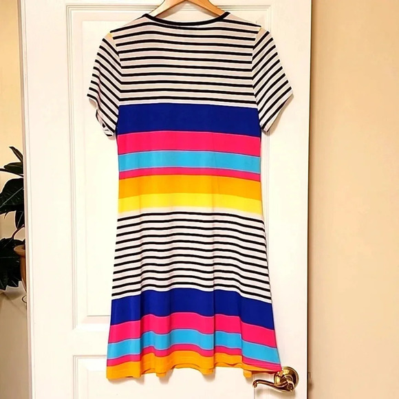 RADZOLI striped dress, size Large - Picture 2 of 4